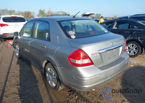 2010 Nissan Versa S/Sl from USA, damaged, VIN 3N1BC1AP2AL393430